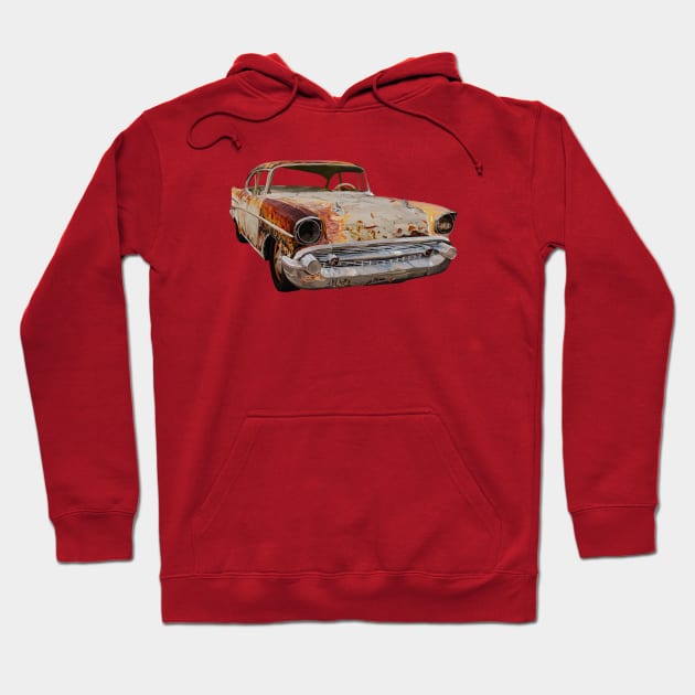 Rostiges Auto Hoodie by sibosssr